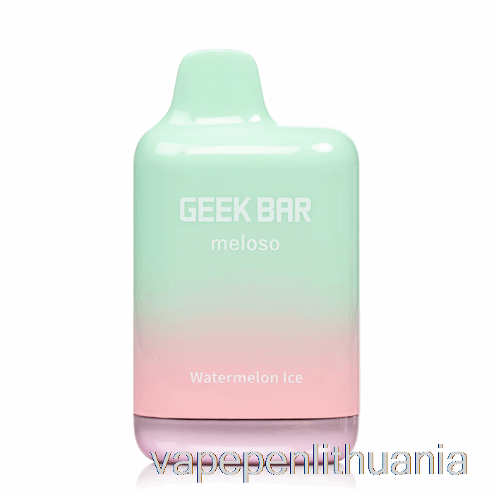 Geek Bar Meloso Max 9000 Vienkartinis Arbūzų Ledo Vape Skystis